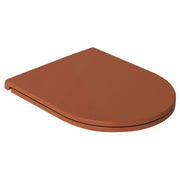 Copriwater Soft Close per vaso Filomuro BathCore serie Infinity color Terracotta Opaco