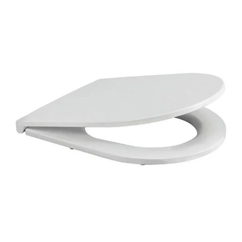 Copriwater Soft Close per vaso sospeso BathCore serie Infinity color Bianco Lucido