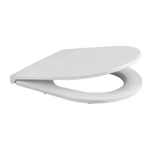 Copriwater Soft Close per vaso sospeso BathCore serie Infinity color Bianco Lucido