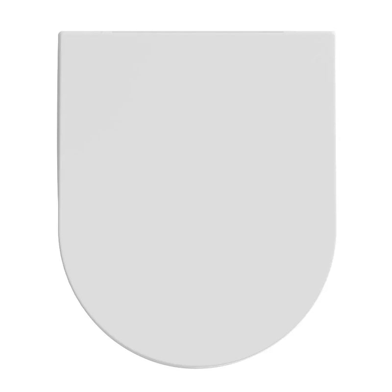 Copriwater Soft Close per vaso Filomuro BathCore serie Infinity color Bianco Opaco