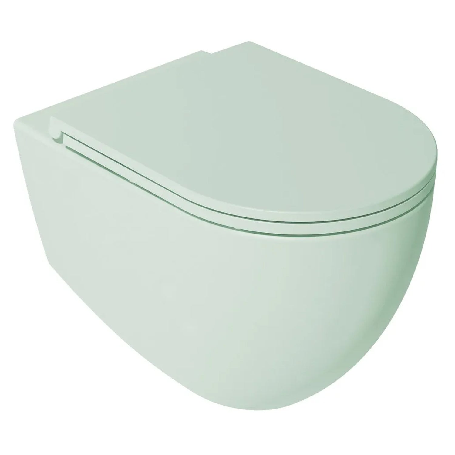 Vaso sospeso Rimless BathCore serie Infinity 53x36