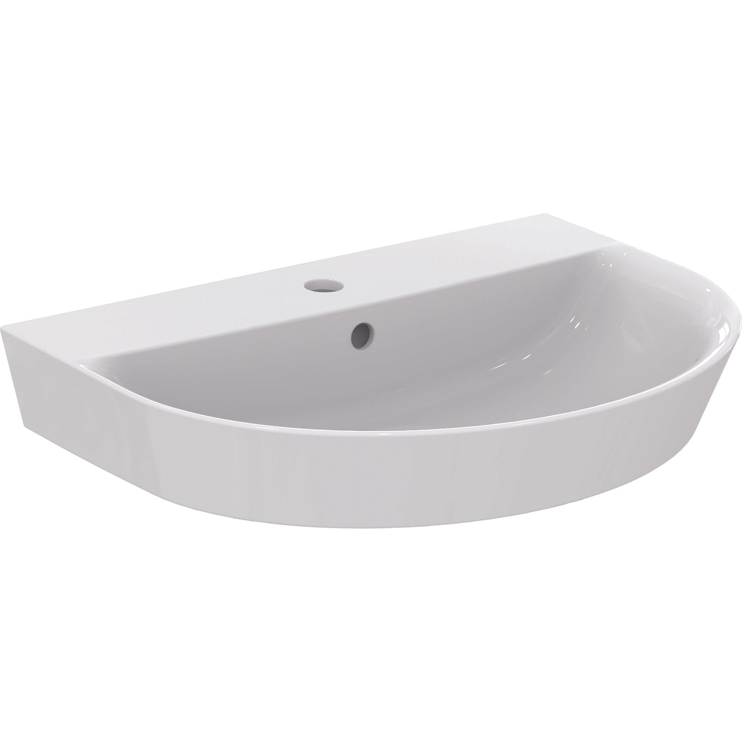 Lavabo sospeso Ideal Standard modello Connect AIR 60x46 cm curvo by CeramicStore | Lo specialista del tuo bagno