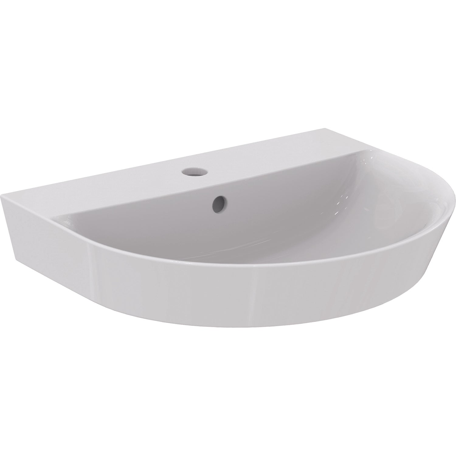 Lavabo sospeso Ideal Standard modello Connect AIR 55x46 cm curvo by CeramicStore | Lo specialista del tuo bagno