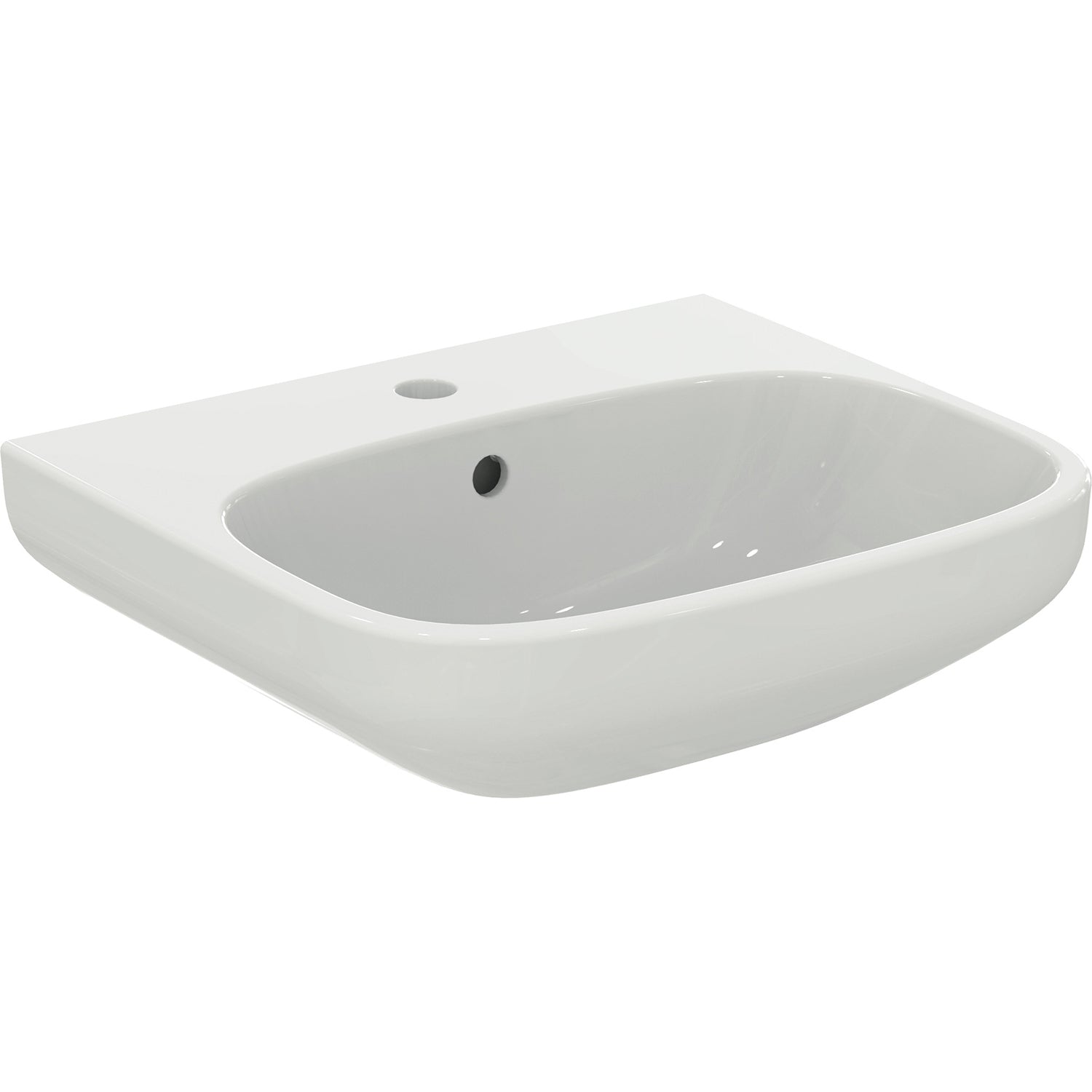 Lavabo sospeso Ideal Standard modello I.life A 50x44 cm by CeramicStore | Lo specialista del tuo bagno