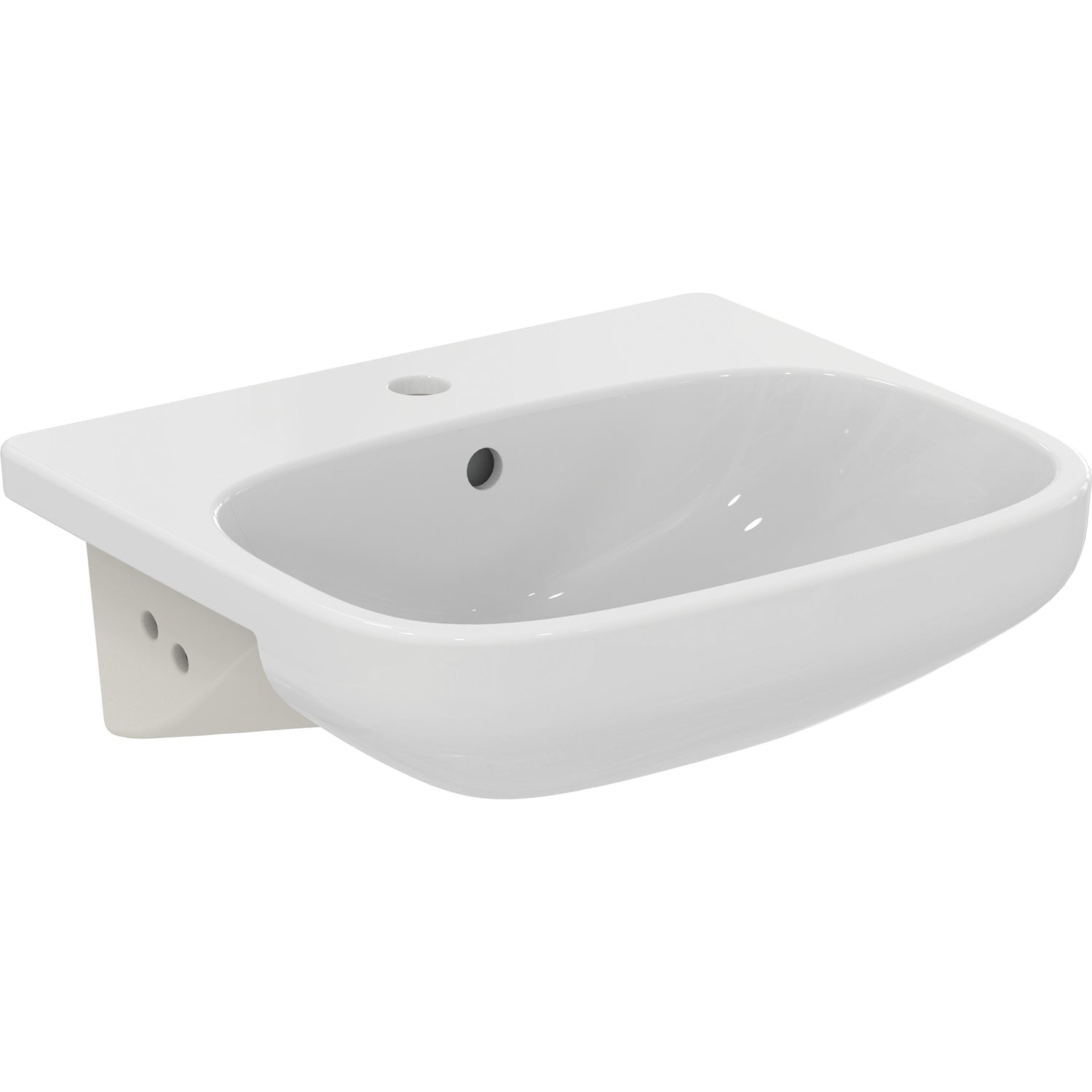 Lavabo semincasso Ideal Standard modello I.life A 50 cm by CeramicStore | Lo specialista del tuo bagno
