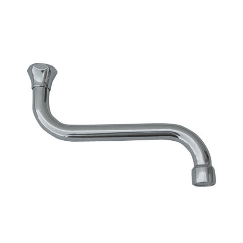 Canna per gruppo lavello a muro serie Aries RubiFlux cm 35