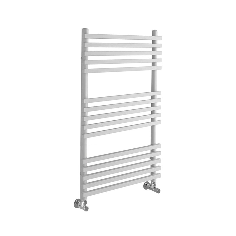 Termoarredo idraulico modello Trapani di Lazzarini 800x500 dritto - Bianco by CeramicStore | Lo specialista del tuo bagno