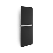 Termoarredo idraulico 960 Watt a muro in acciaio al carbonio collezione Caligo di Lineabeta colore nero cm 57x179 by CeramicStore | Lo specialista del tuo bagno