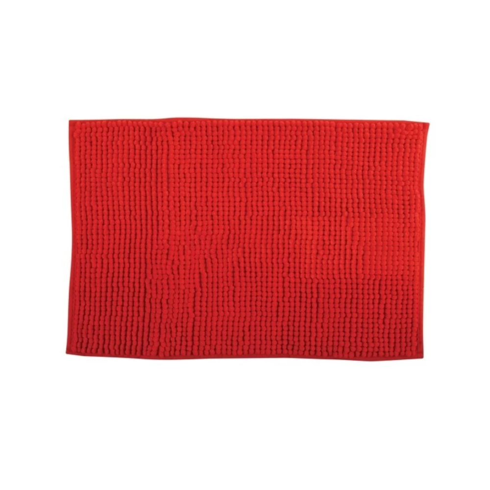 Tappetino da bagno STEFANIA in microfibra CINIGLIA 40x60 cm rosso by CeramicStore | Lo specialista del tuo bagno