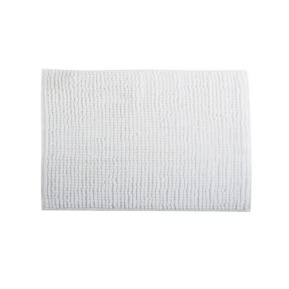 Tappetino da bagno STEFANIA in microfibra CINIGLIA 40x60 cm bianco by CeramicStore | Lo specialista del tuo bagno