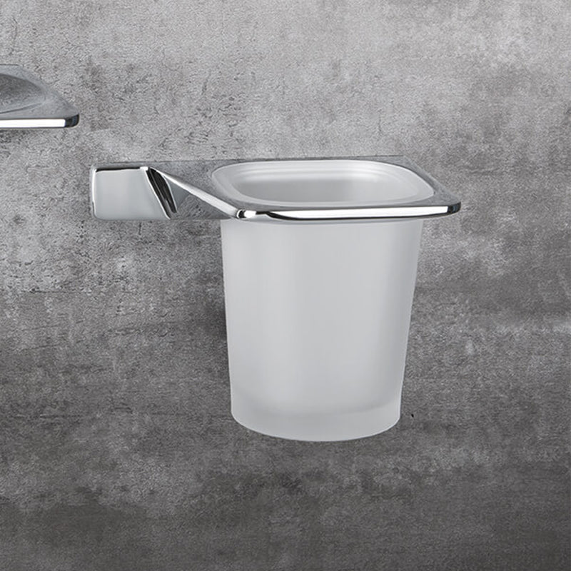 Bicchiere porta spazzolini in vetro Colombo Design collezione Alizà¨