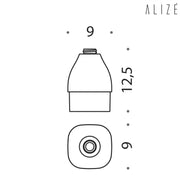 Contenitore per sapone in vetro Colombo Design collezione Alizà¨ by CeramicStore | Lo specialista del tuo bagno