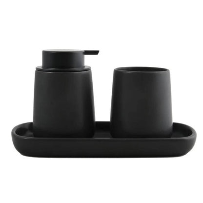 Vassoio in ceramica modello Maonie colore nero opaco by CeramicStore | Lo specialista del tuo bagno