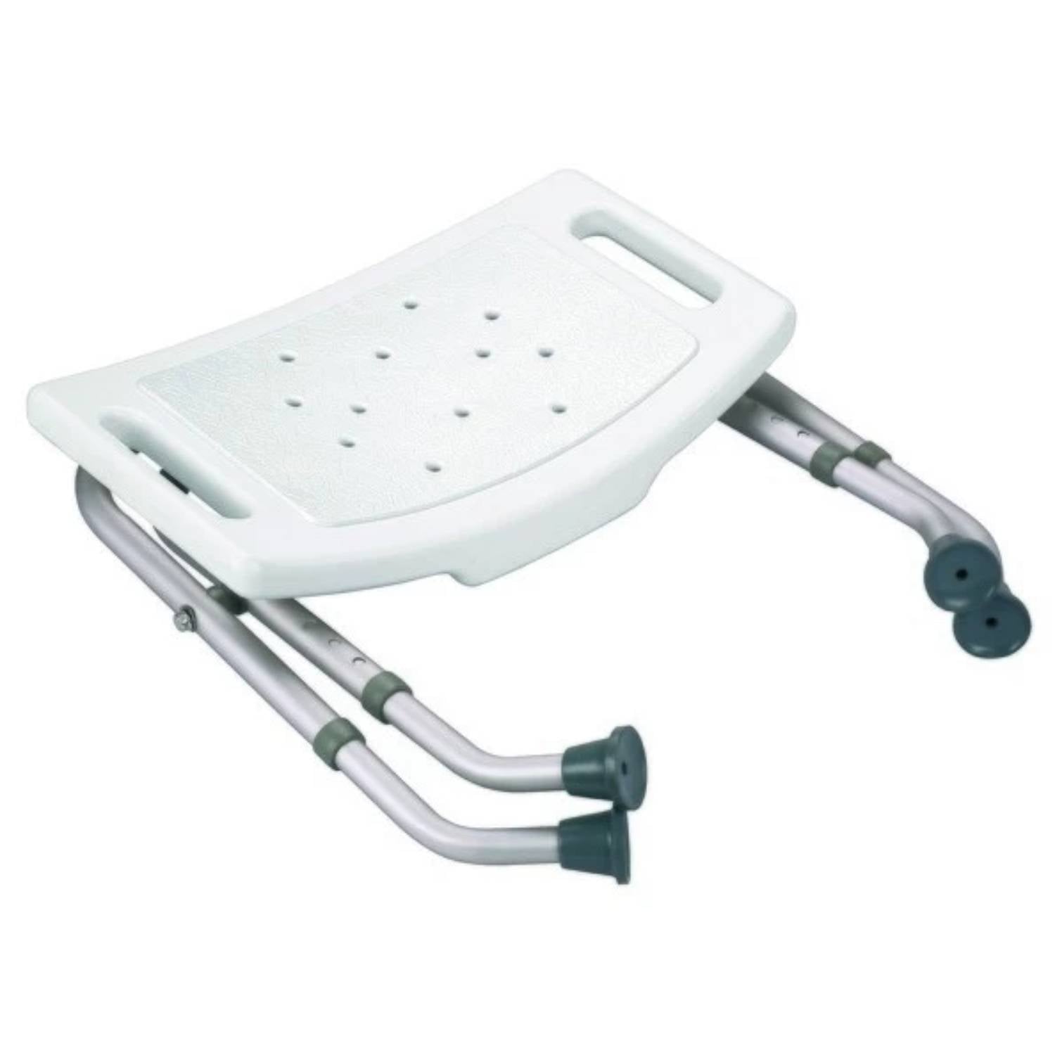 Sedile per doccia pieghevole e regolabile - Max 100 kg colore bianco by CeramicStore | Lo specialista del tuo bagno