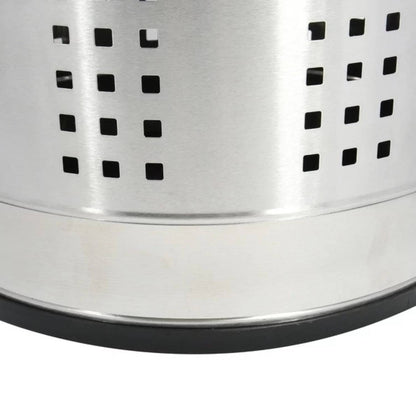 Cesto portabiancheria da 46 litri in acciaio inox by CeramicStore | Lo specialista del tuo bagno