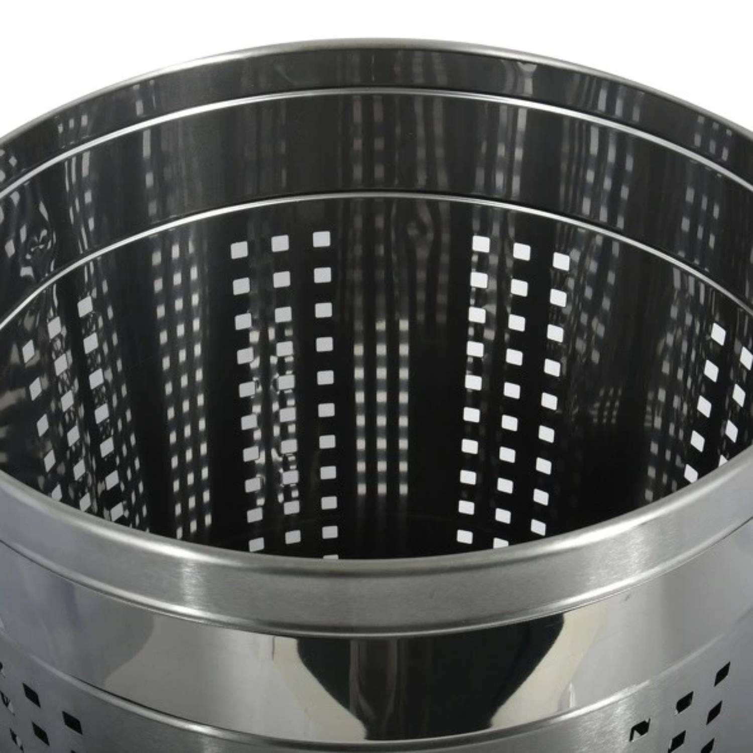 Cesto portabiancheria da 46 litri in acciaio inox by CeramicStore | Lo specialista del tuo bagno