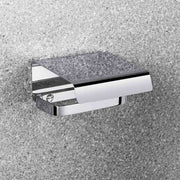Porta rotolo coperto in ottone collezione Time di Colombo Design