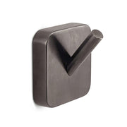 2 appendiabiti Gedy modello Tonga 4.7x3.1xH4.9 cm - Gun Metal by CeramicStore | Lo specialista del tuo bagno