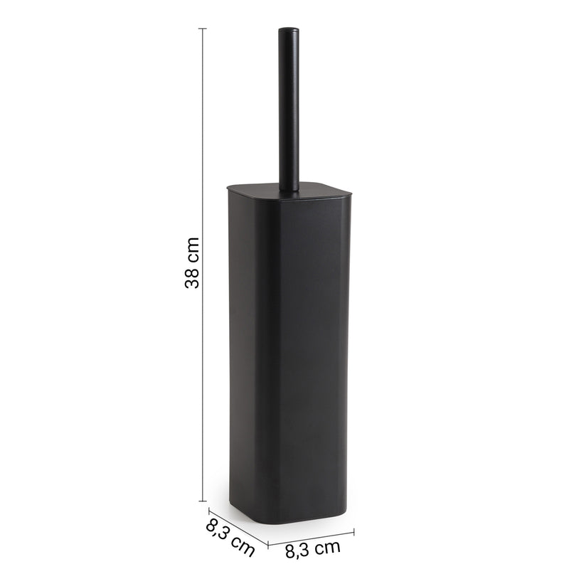 Scopino Gedy modello Tonga 8.3x8.3xH38 cm - Nero Matt by CeramicStore | Lo specialista del tuo bagno