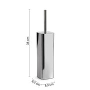 Scopino Gedy modello Tonga 8.3x8.3xH38 cm - Cromato by CeramicStore | Lo specialista del tuo bagno