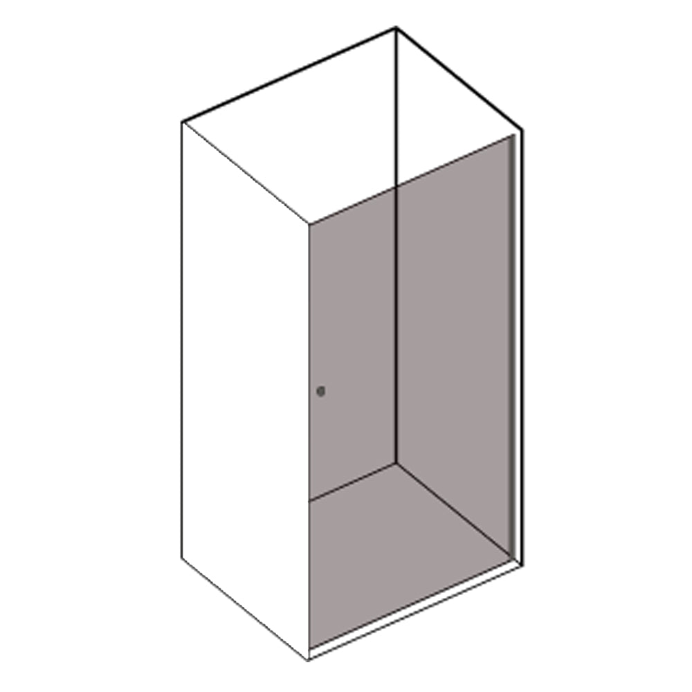 Porta doccia modello Giunone con apertura battente 70 cm in cristallo trasparente 6 mm temperato by CeramicStore | Lo specialista del tuo bagno