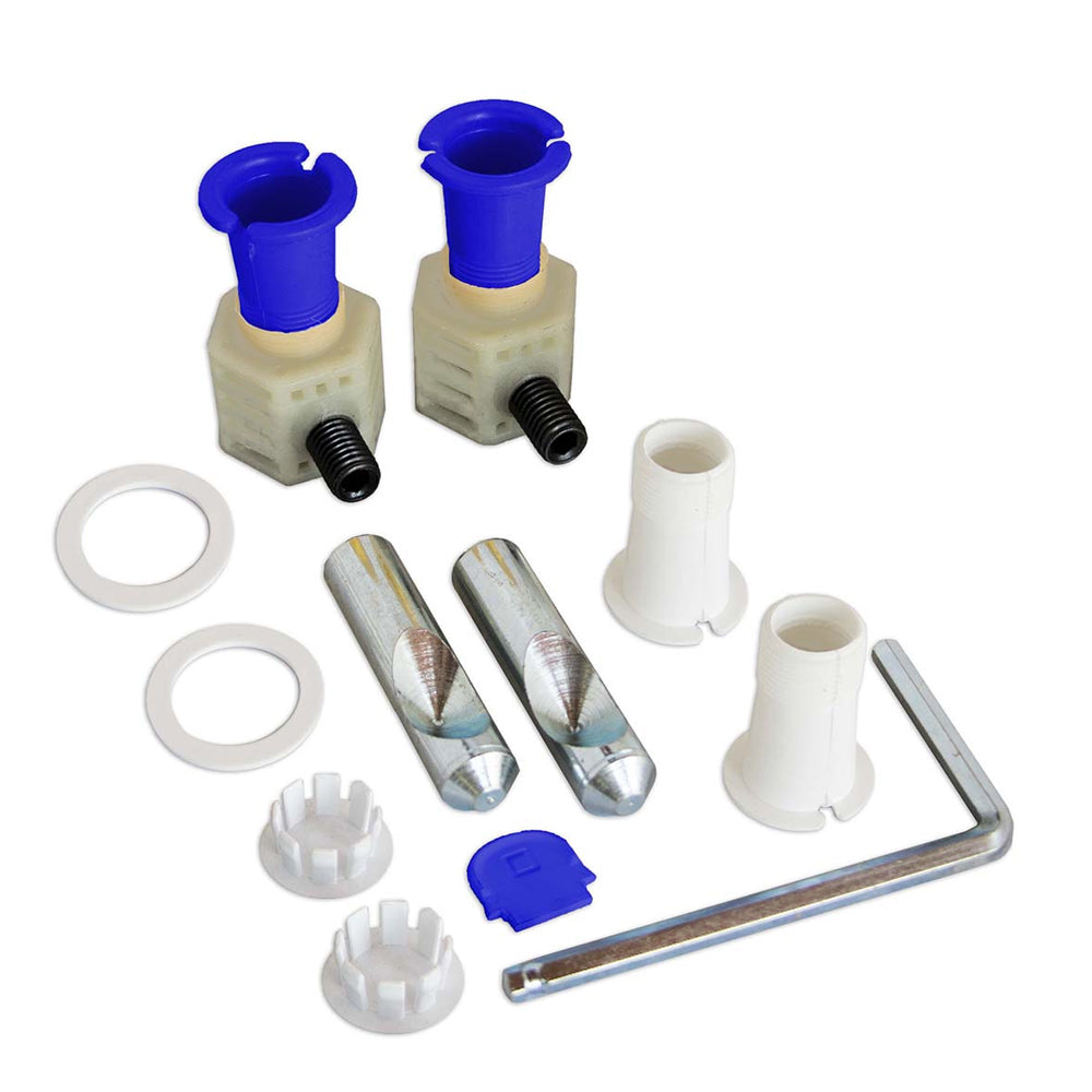 Kit di fissaggio rapido Karal per installazione laterale di wc e bidet sospesi alla parete by CeramicStore | Lo specialista del tuo bagno
