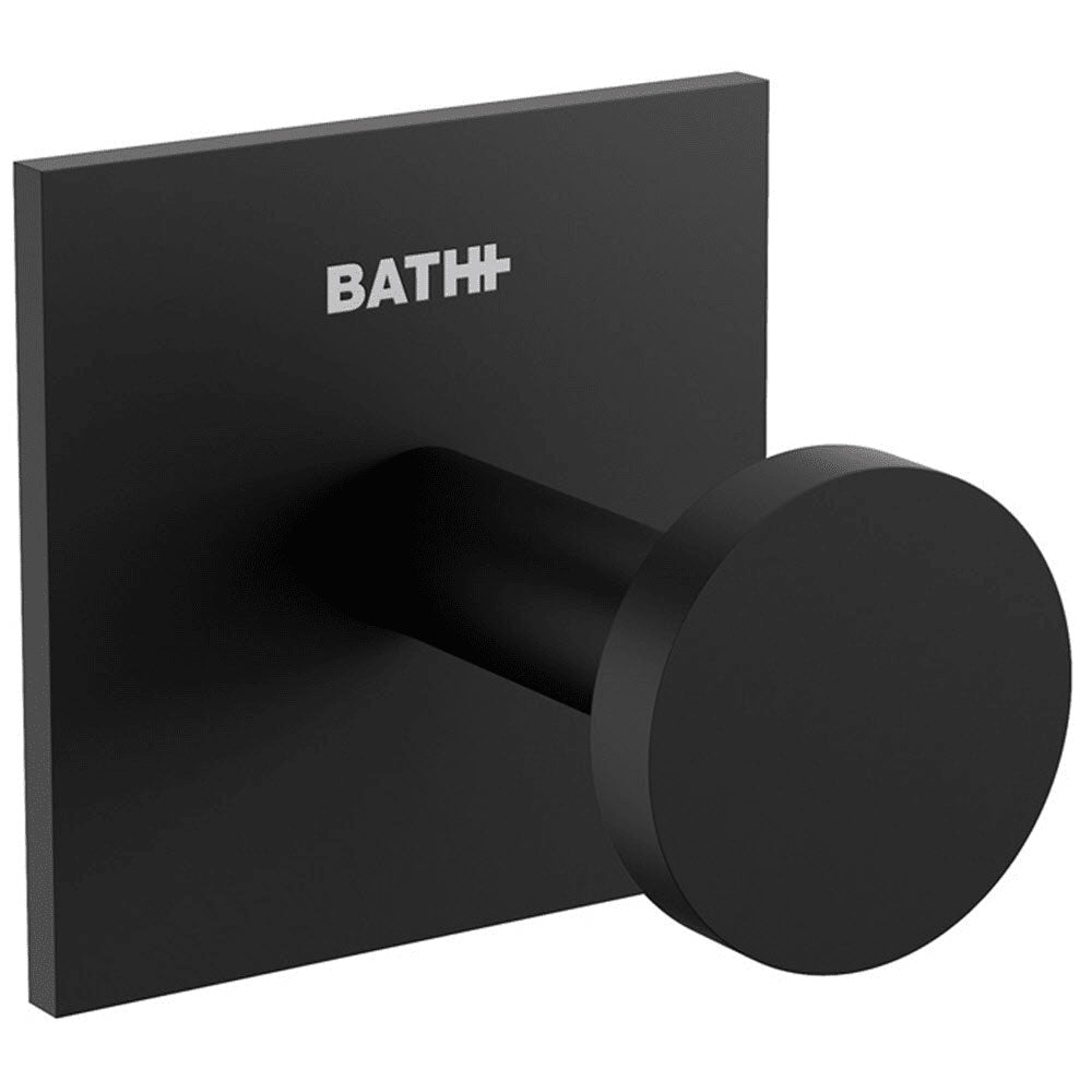 Appendino da incollo in ottone verniciato della collezione 'Stick' by Cosmic - 4,5x4,4x4,5 cm - Nero by CeramicStore | Lo specialista del tuo bagno
