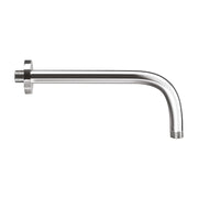 Soffione doccia tondo in acciaio inox da 25 cm completo di braccio doccia da 34 cm by CeramicStore | Lo specialista del tuo bagno