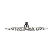Soffione doccia tondo in acciaio inox da 25 cm completo di braccio doccia da 34 cm by CeramicStore | Lo specialista del tuo bagno
