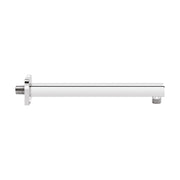Soffione doccia quadrato in acciaio inox 25x25 cm completo di braccio doccia da 34 cm by CeramicStore | Lo specialista del tuo bagno