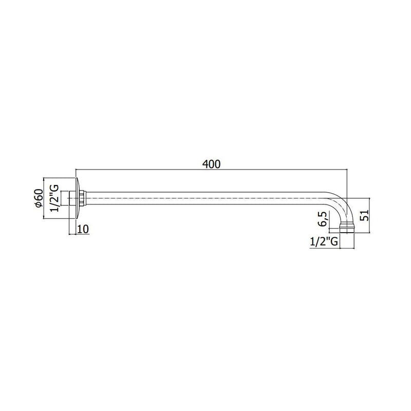 Soffione doccia monogetto e anticalcare con braccio doccia e miscelatore incasso cromo Paffoni by CeramicStore | Lo specialista del tuo bagno