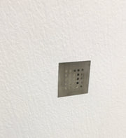 Piatto doccia in ceramica alta pressione effetto ardesia 120x70 colore bianco Petra H3 by CeramicStore | Lo specialista del tuo bagno