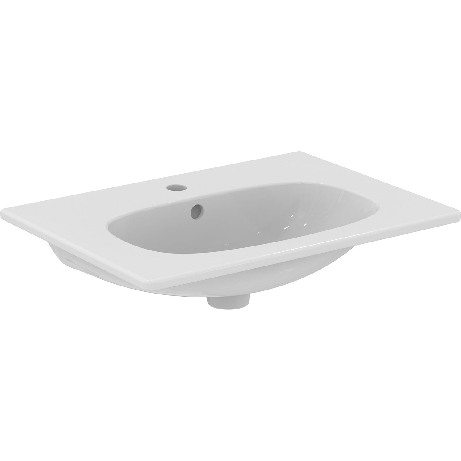 Lavabo sospeso Ideal Standard modello Tesi 62,5x45 cm by CeramicStore | Lo specialista del tuo bagno