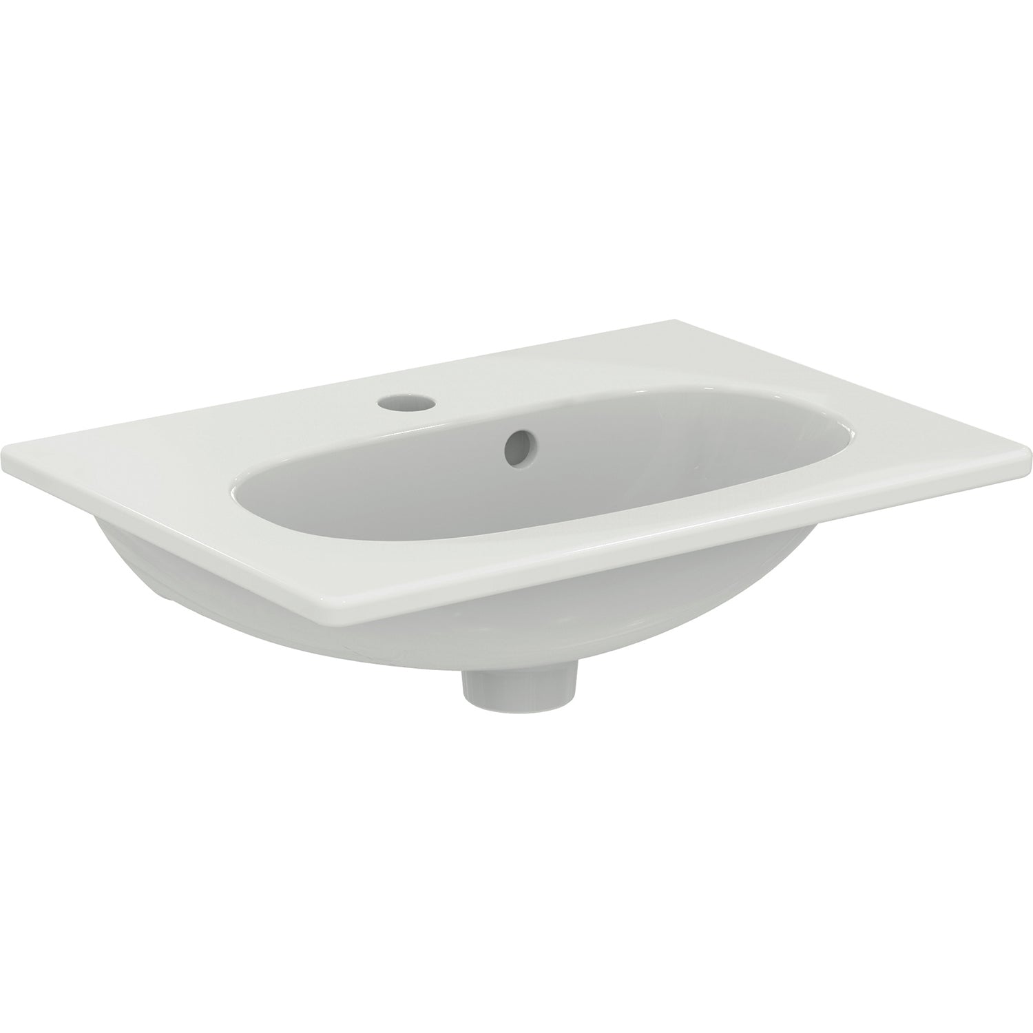 Lavabo top di piccole dimensioni Ideal Standard modello Tesi 52,5x37,5 cm by CeramicStore | Lo specialista del tuo bagno