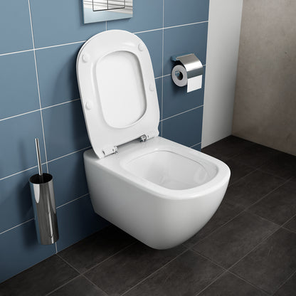 Vaso sospeso Ideal Standard modello Tesi con sedile tradizionale 37x53
