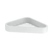 Portaoggetti angolare doccia in Acciaio Inox AISI 304 e Cromall Outline di Gedy - Bianco Matt by CeramicStore | Lo specialista del tuo bagno