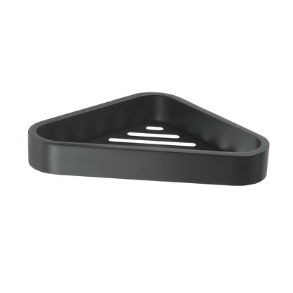 Portaoggetti angolare doccia in Acciaio Inox AISI 304 e Cromall Outline di Gedy - Nero Matt by CeramicStore | Lo specialista del tuo bagno