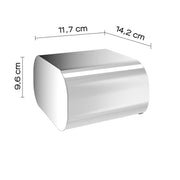 Portarotolo coperto in Ottone