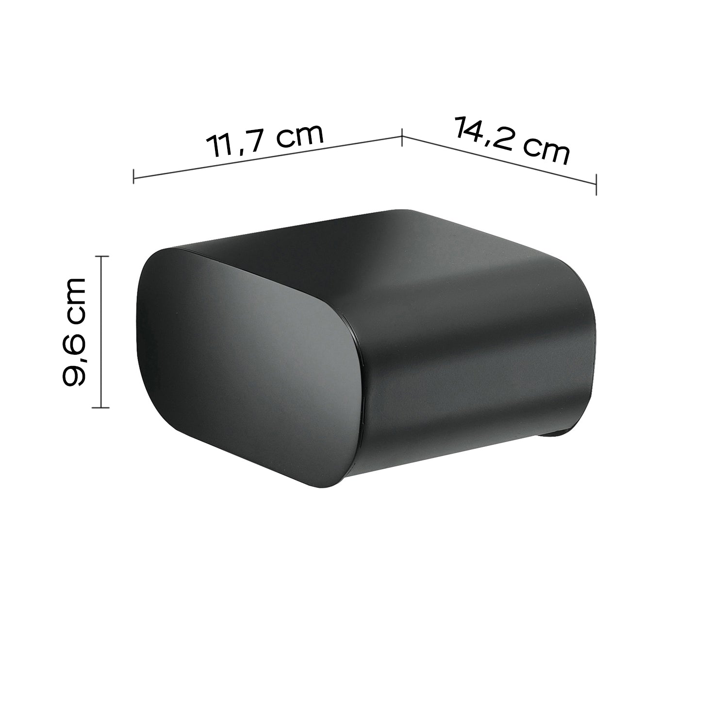 Portarotolo coperto in Ottone