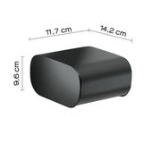 Portarotolo coperto in Ottone