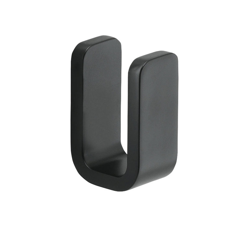 Appendiabiti in Ottone, Acciaio Inox e Cromall Outline di Gedy - Nero Matt by CeramicStore | Lo specialista del tuo bagno