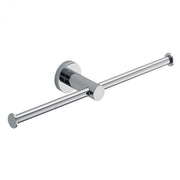 Porta rotolo doppio in ottone cromato lucido  collezione Plus di Colombo Design