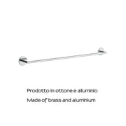 Portasalviette a muro 66 cm Gedy serie Gea - Cromato by CeramicStore | Lo specialista del tuo bagno