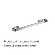 Portasalviette 45 cm in Ottone e Cromall Gedy serie Samoa - Cromato by CeramicStore | Lo specialista del tuo bagno