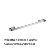 Portasalviette 60 cm in Ottone e Cromall Gedy serie Samoa - Cromato by CeramicStore | Lo specialista del tuo bagno