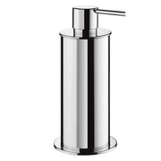 Dispenser Sapone Alta Capacità  da appoggio in Ottone Cromato lucido collezione Plus di Colombo Design