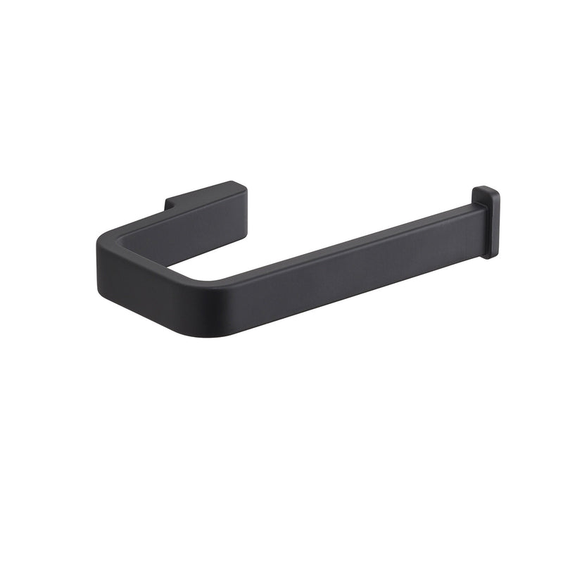 Portarotolo in Ottone e Cromall Gedy serie Samoa - Nero Matt