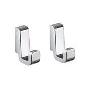 Appendiabiti 2 pezzi in Ottone e Cromall Gedy serie Samoa - Cromato by CeramicStore | Lo specialista del tuo bagno