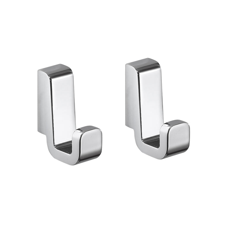 Appendiabiti 2 pezzi in Ottone e Cromall Gedy serie Samoa - Cromato by CeramicStore | Lo specialista del tuo bagno