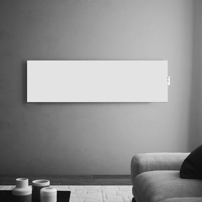 Termoarredo idraulico a piastra orizzontale 360x1200 mm interasse 50 mm modello TermoCrea Bianco by CeramicStore | Lo specialista del tuo bagno